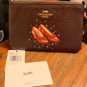 Coach Bags - NEW Coach Wizard Of Oz Ruby Slippers Wristlet Coach Bags - NEW Coach Wizard Of Oz Ruby Slippers Wristlet